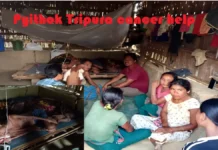 করবুকে ক্যান্সার আক্রান্ত অসহায় ব্যক্তি, চিকিৎসা বন্ধের মুখে পরিবার Pyithok Tripura cancer help